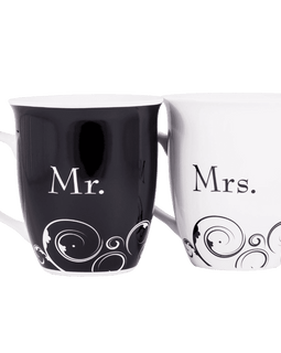 Mr. and Mrs. Christian Coffee Mug Set