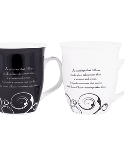 Mr. and Mrs. Christian Coffee Mug Set